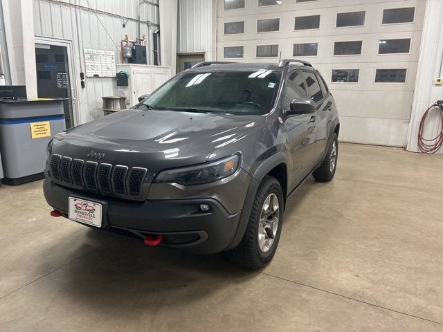 Used 2019 Jeep Cherokee Trailhawk with VIN 1C4PJMBX5KD309035 for sale in Paynesville, Minnesota