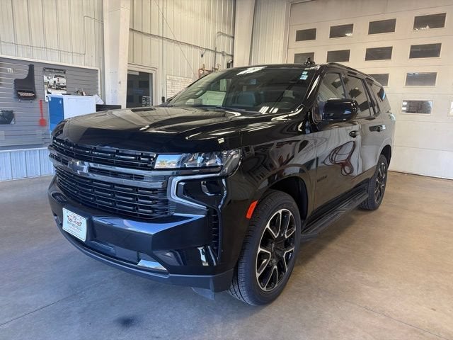 Used 2021 Chevrolet Tahoe RST with VIN 1GNSKRKDXMR378777 for sale in Paynesville, Minnesota