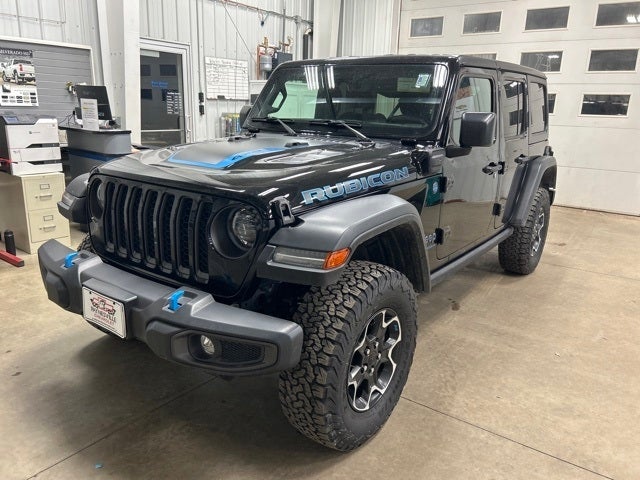 Used 2023 Jeep Wrangler 4xe Rubicon 4XE with VIN 1C4JJXR62PW555976 for sale in Paynesville, Minnesota