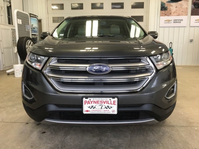 Used 2015 Ford Edge SEL with VIN 2FMTK4J97FBB68362 for sale in Paynesville, Minnesota
