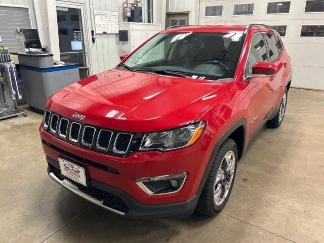 Used 2021 Jeep Compass Limited with VIN 3C4NJDCB7MT553471 for sale in Paynesville, Minnesota