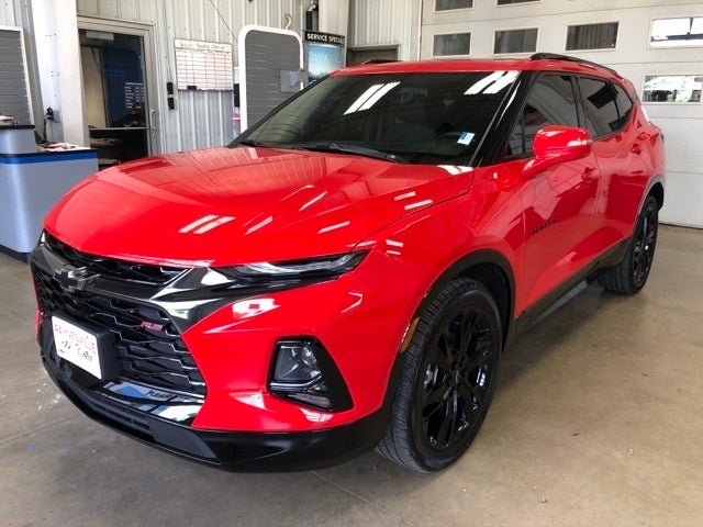 Used 2021 Chevrolet Blazer RS with VIN 3GNKBKRS5MS552070 for sale in Paynesville, Minnesota