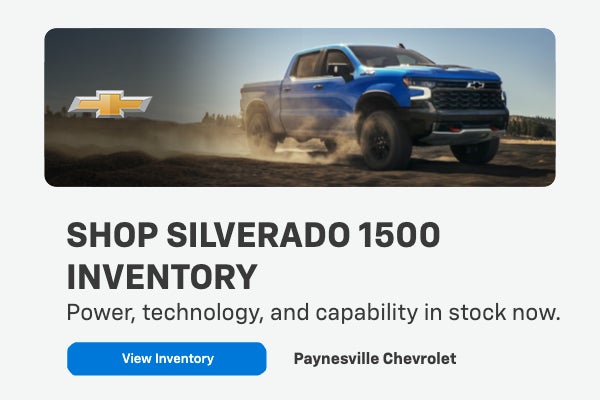 Shop Silverado 1500 Inventory