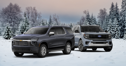 2025 Chevrolet Tahoe vs. 2025 Ford Expedition Paynesville, MN